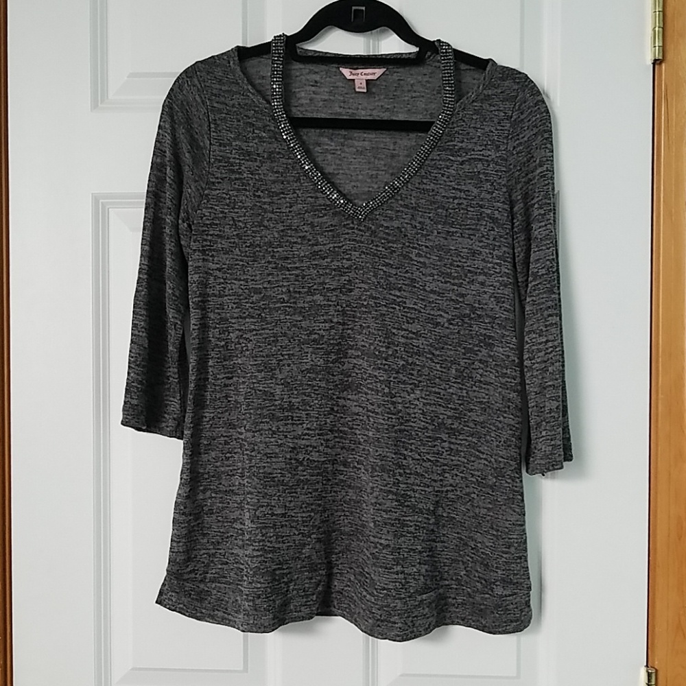 Grey Juicy Couture Tunic Top